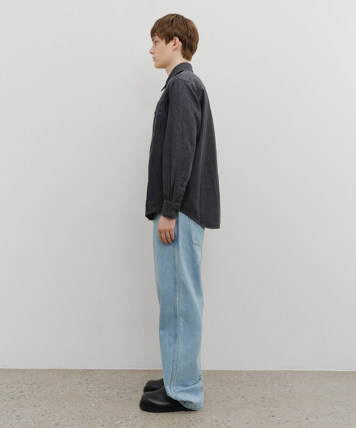 Marithe & Francois Girbaud - High Straight Denim Pants (Light Blue) product image 4 | TRAB K-Fashion Australia