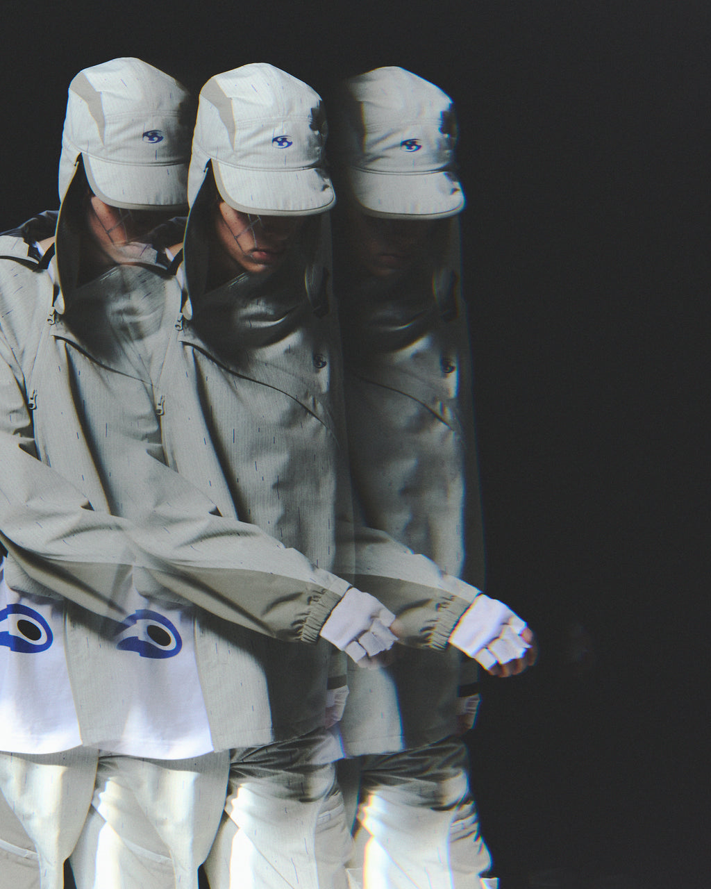 San San Gear - Ar Earmuff Cap Rain Camo product image 2 | TRAB K-Fashion Australia