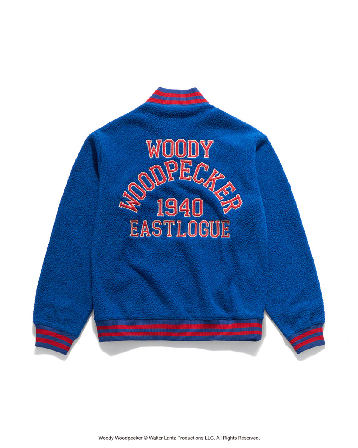 Eastlogue - Woody Fleece Half Zip-up Sweat (Blue) product image 1 | TRAB K-Fashion Australia