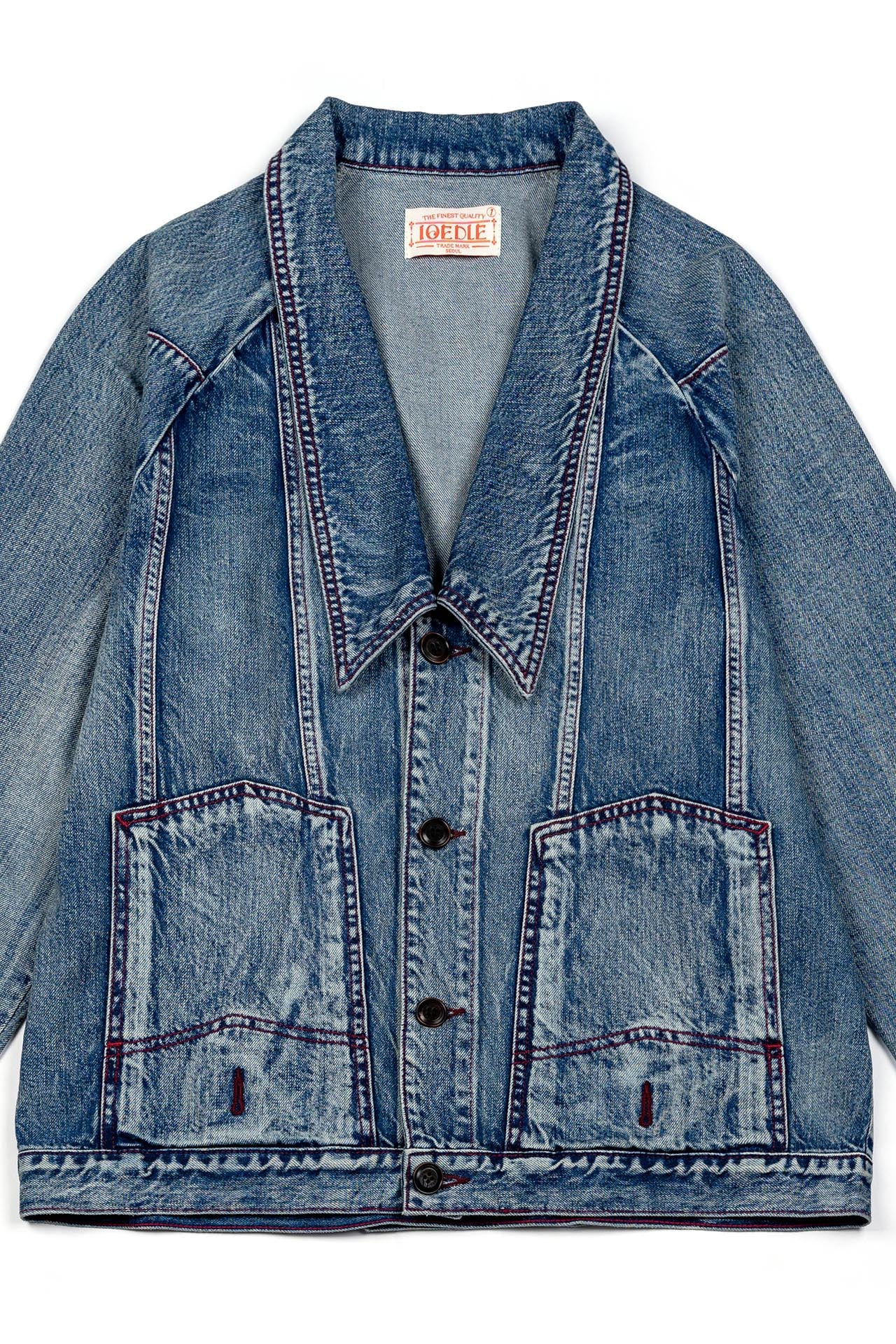 Ioedle - Flipped Wave Denim Jacket (OC) product image 5 | TRAB K-Fashion Australia