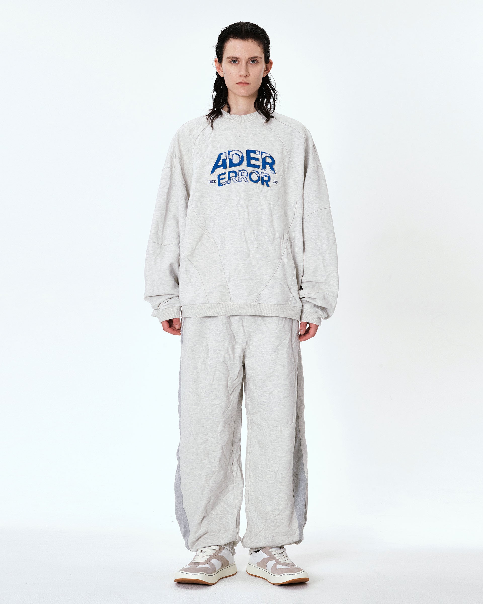 Ader Error - Edca logo sweatshirt (Oatmeal) product image 3 | TRAB K-Fashion Australia