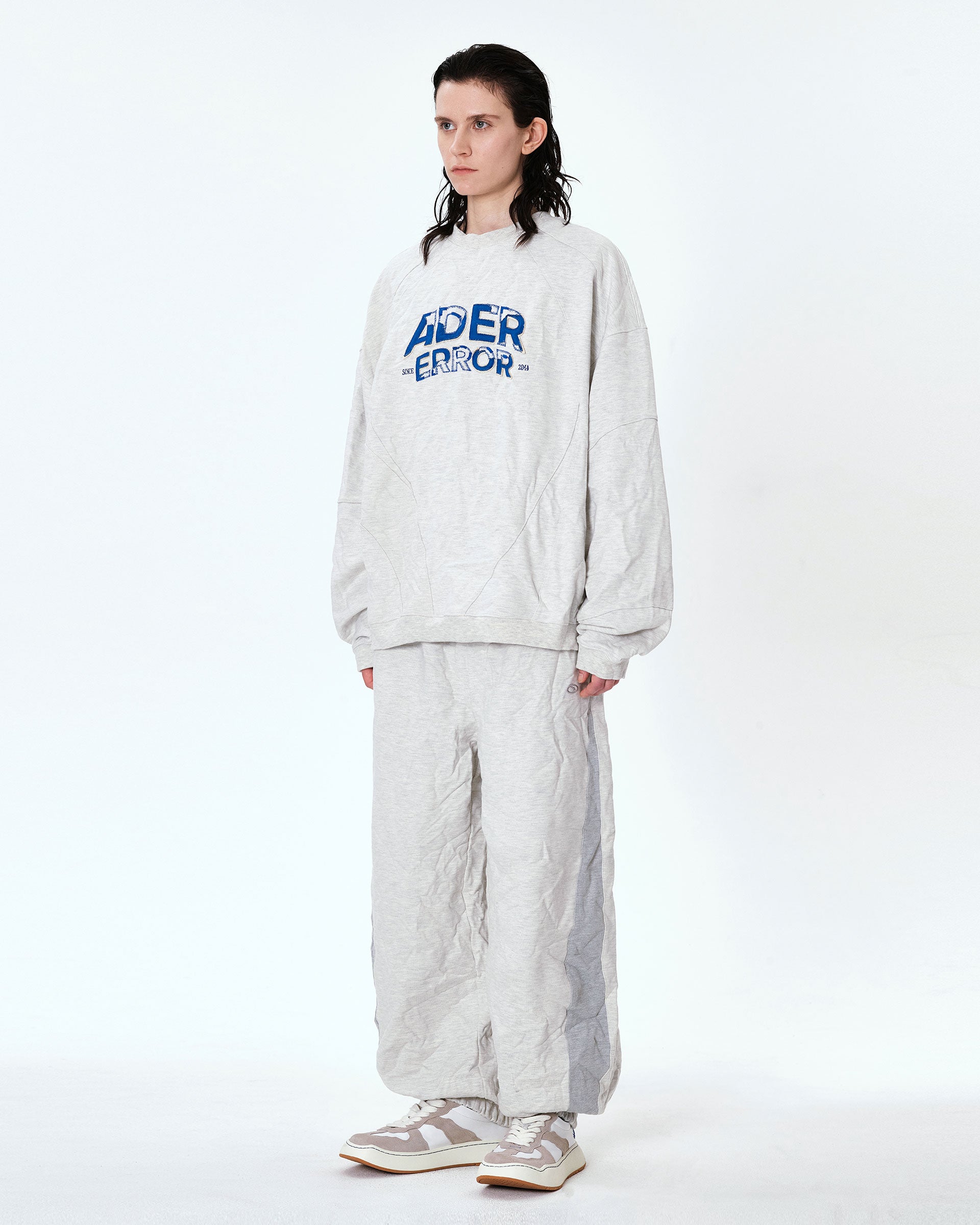 Ader Error - Edca logo sweatshirt (Oatmeal) product image 4 | TRAB K-Fashion Australia