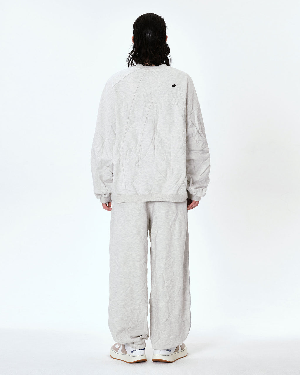 Ader Error - Edca logo sweatshirt (Oatmeal) product image 5 | TRAB K-Fashion Australia
