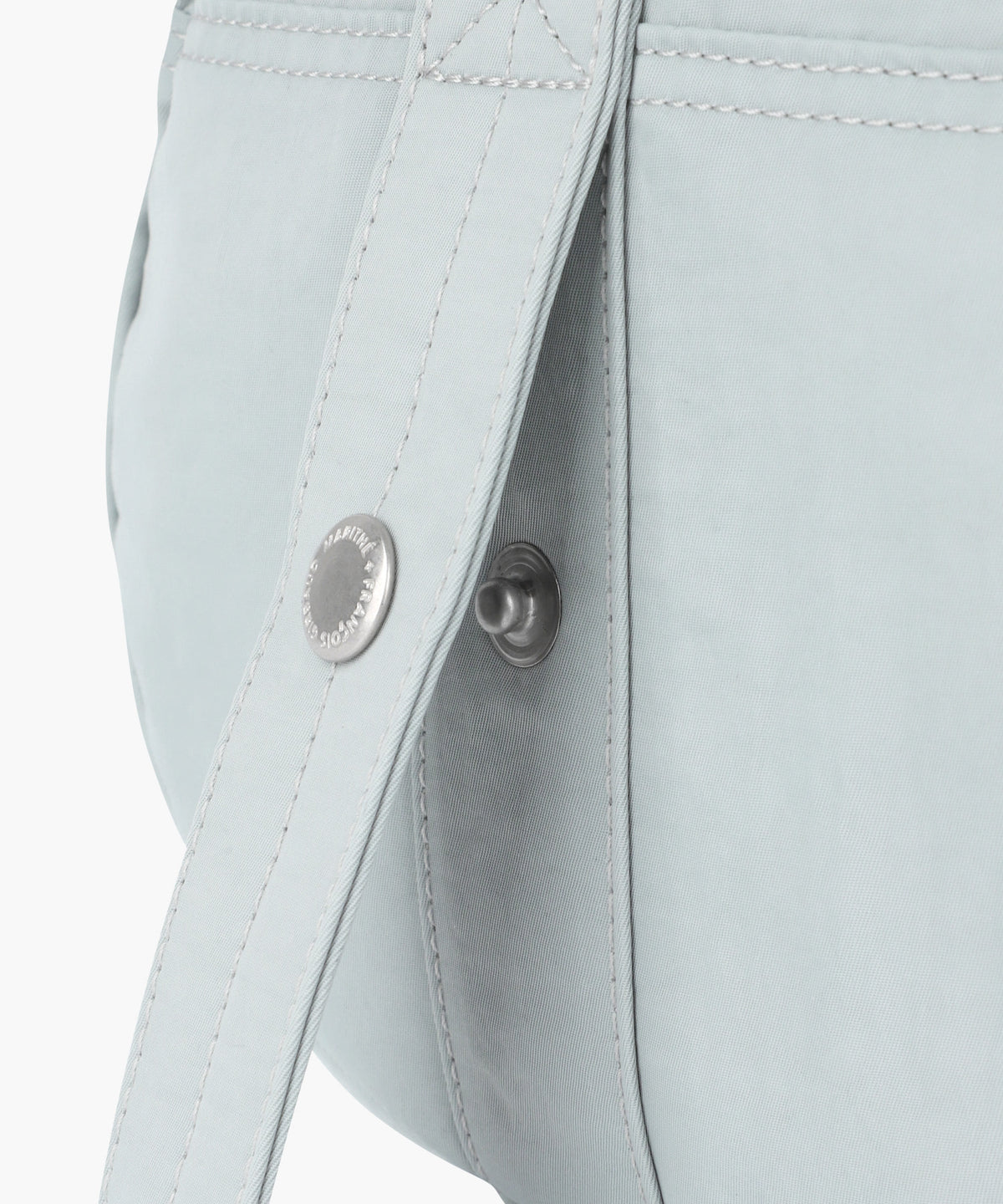 Marithe & Francois Girbaud - Big Crossbody Duffle Bag (Light Gray) product image 6 | TRAB K-Fashion Australia