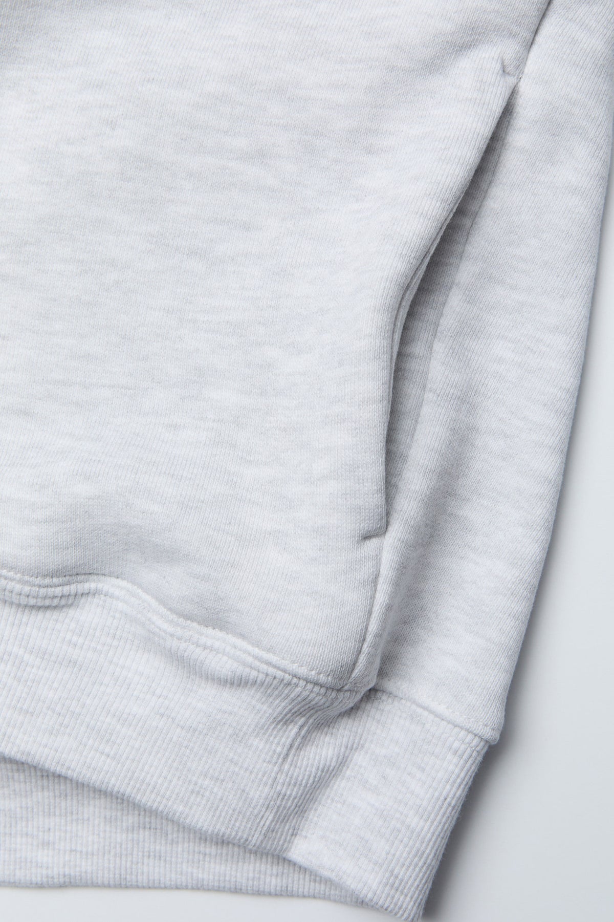 Coor - Soft Cropped Hoodie (Melange Light Gray) product image 7 | TRAB K-Fashion Australia