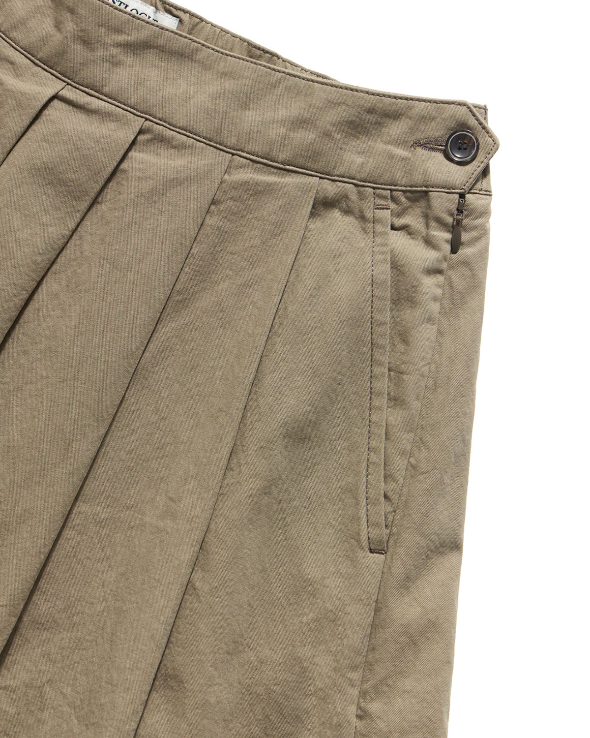 Eastlogue - Wanderer Pleated Skirt (Sand Beige) product image 5 | TRAB K-Fashion Australia