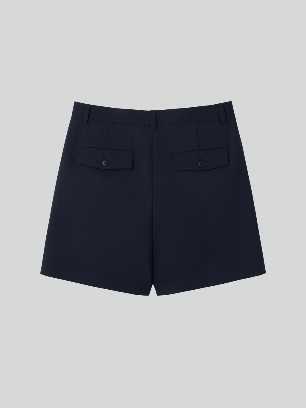 Recto - Double Pleated Shorts (Dark Navy) product image 5 | TRAB K-Fashion Australia