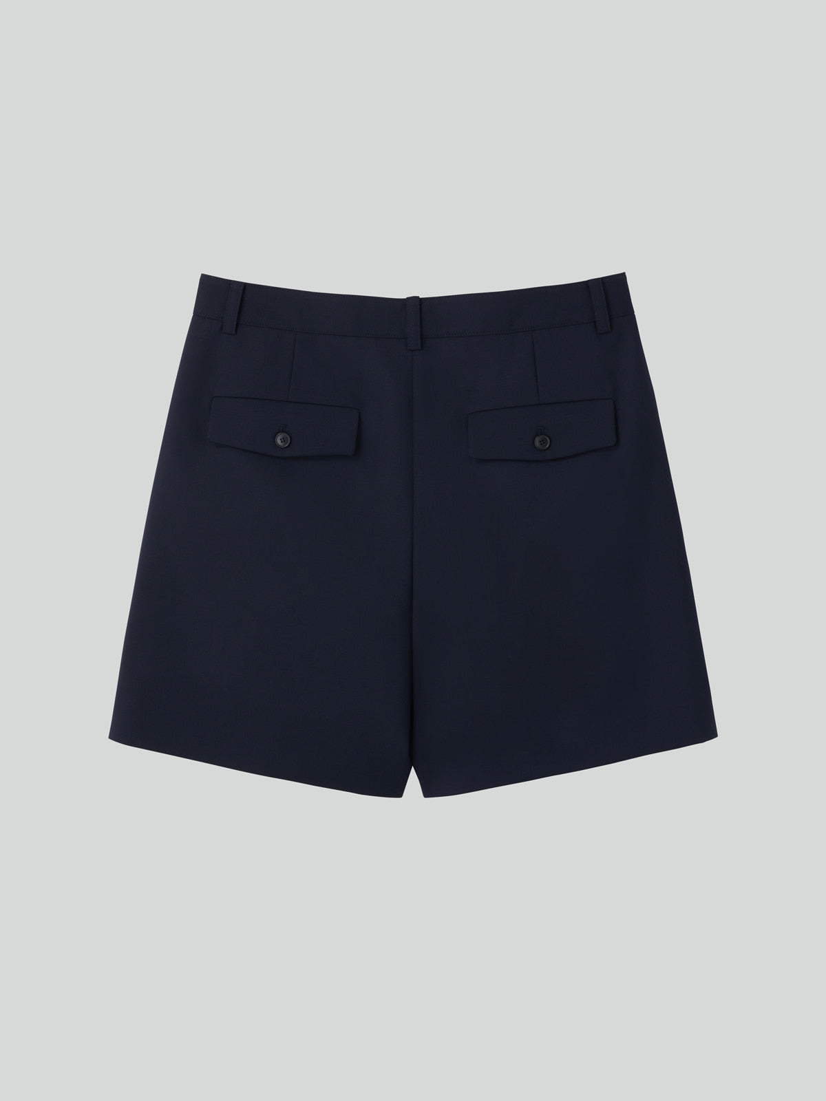 Recto - Double Pleated Shorts (Dark Navy) product image 5 | TRAB K-Fashion Australia