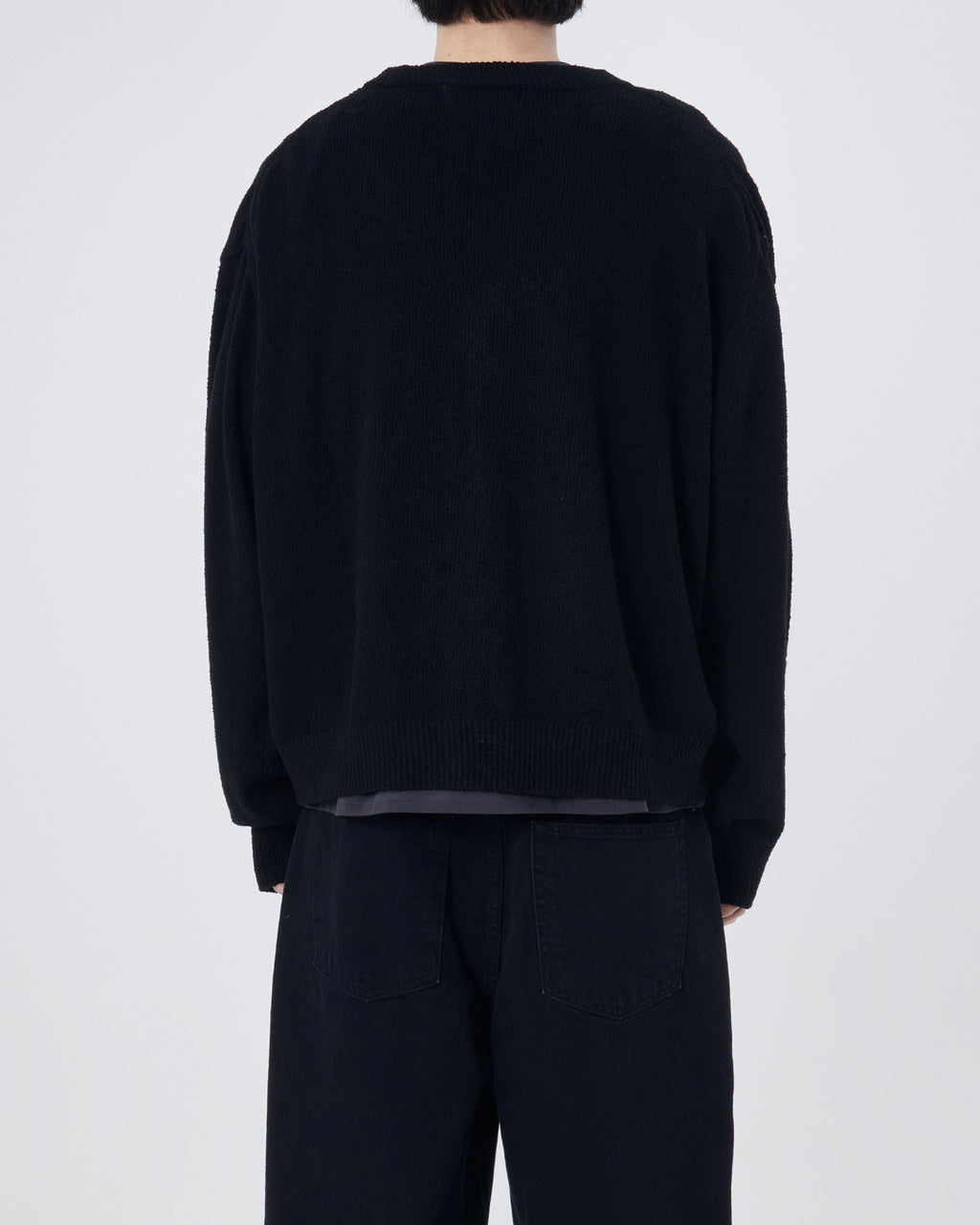 Brownyard - Essential Cardigan (Black) product image 2 | TRAB K-Fashion Australia