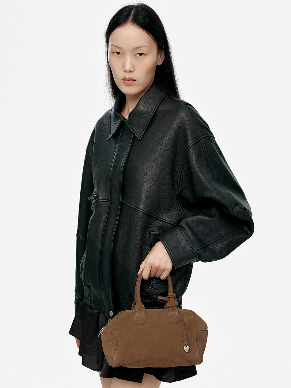 Marge Sherwood - Soft Bowling (Cappuccino Suede) product image 2 | TRAB K-Fashion Australia
