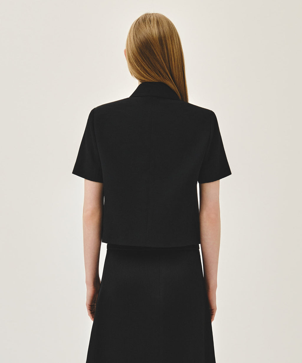 Marithe & Francois Girbaud - Half Sleeve Jacket (Black) product image 3 | TRAB K-Fashion Australia