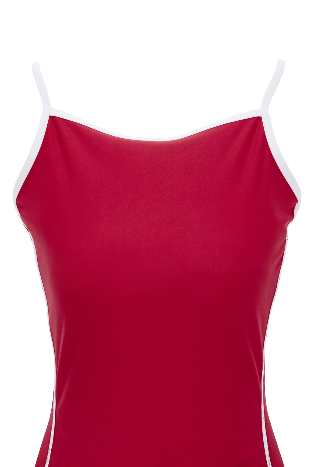 Matin Kim - Logo Strap Swimsuit (Red) product image 3 | TRAB K-Fashion Australia