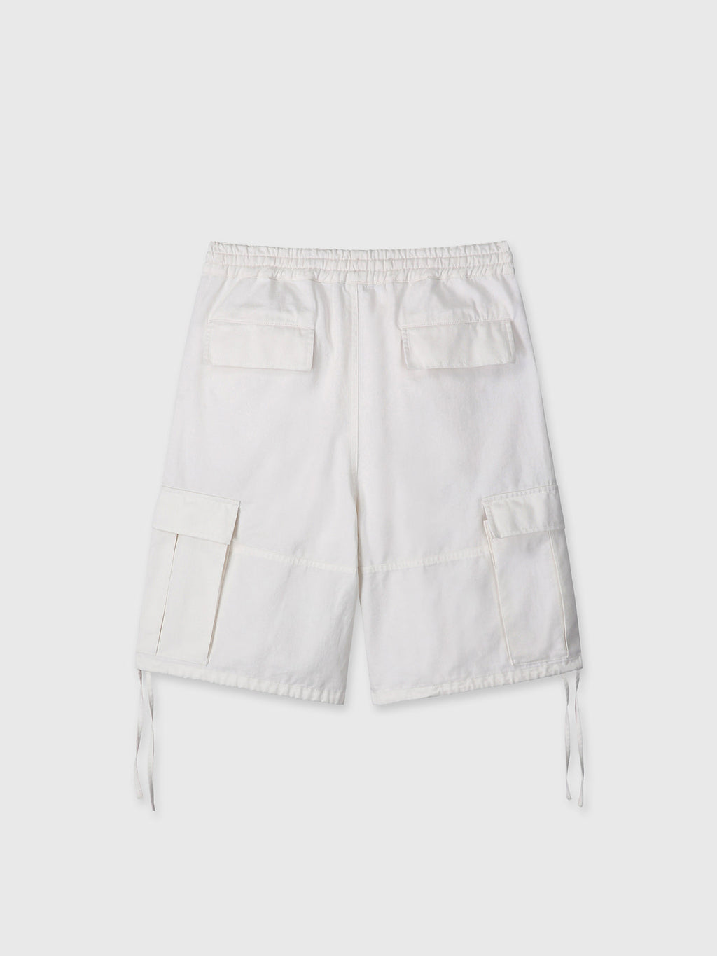 Tonywack - Garment-Washed Cargo Shorts (Off White) product image 9 | TRAB K-Fashion Australia