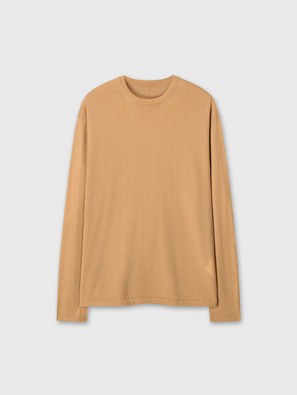 Tonywack - Feather-Weight Wool Longsleeve Knit (Custard Beige) product image 10 | TRAB K-Fashion Australia