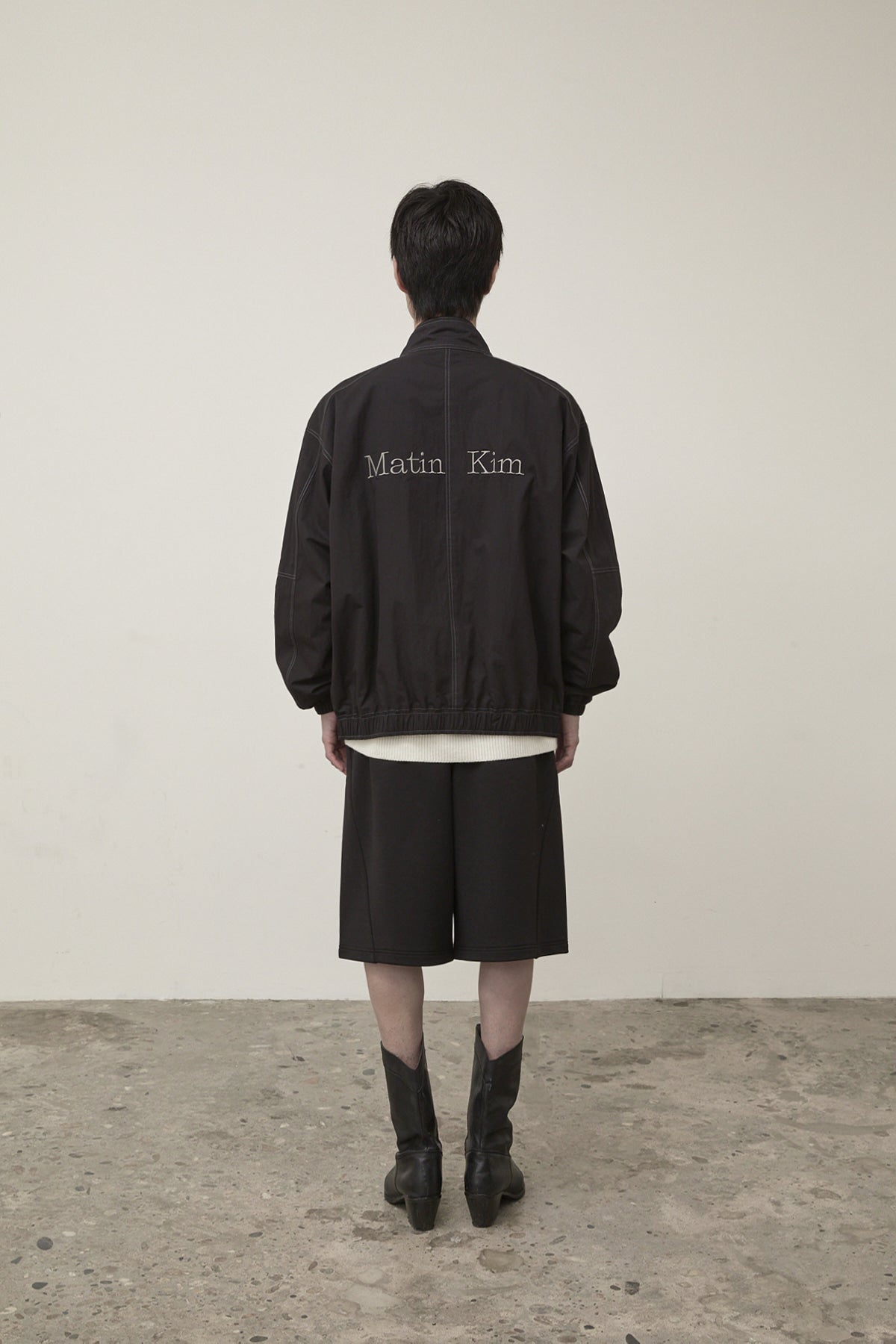 Matin Kim - Utility Bomber Jumper (Black) product image 7 | TRAB K-Fashion Australia