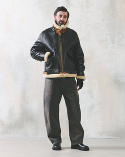 Eastlogue - Airborne Mouton Parka (Black) product image 1 | TRAB K-Fashion Australia