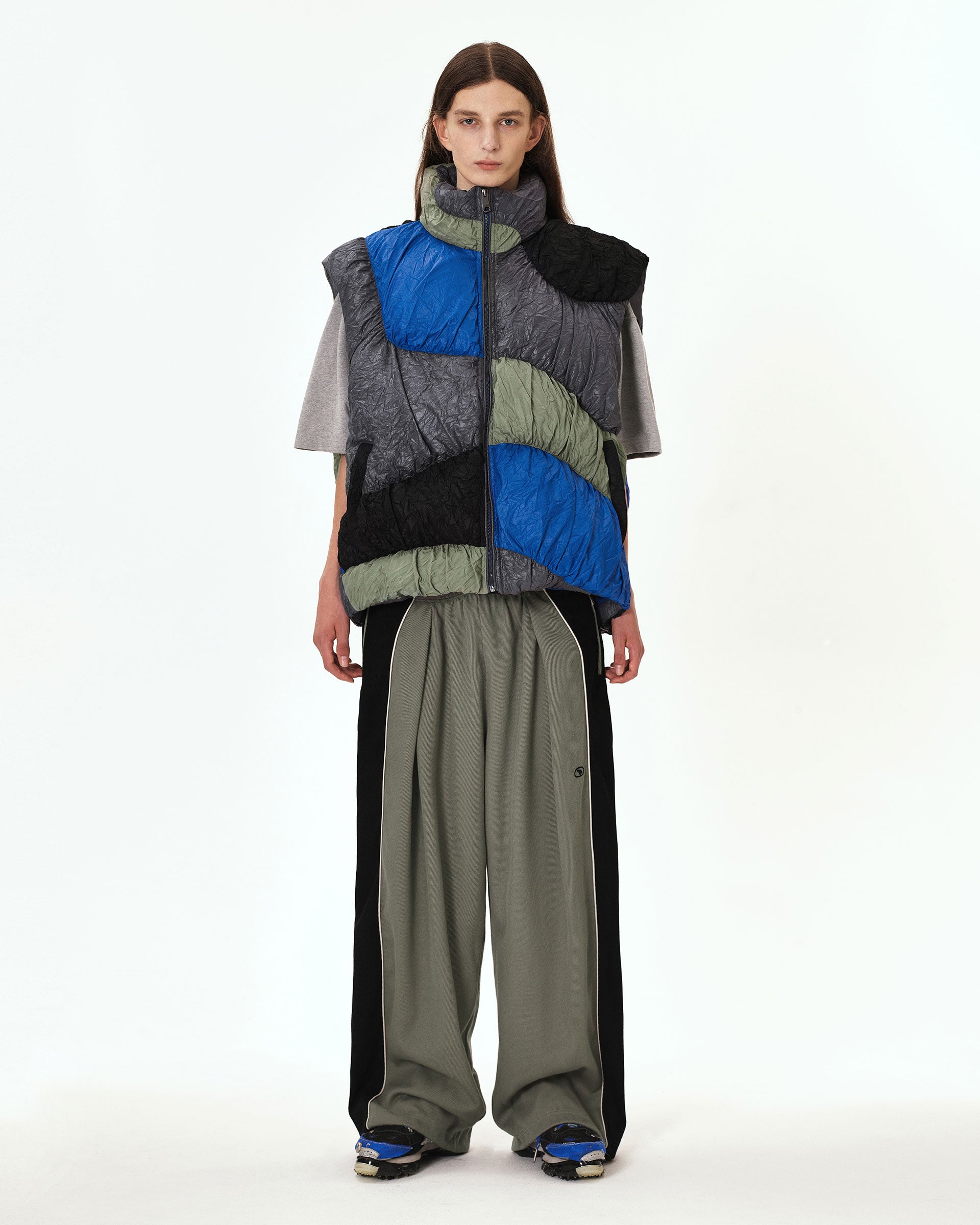 Ader Error - Aren down vest (Khaki) product image 3 | TRAB K-Fashion Australia