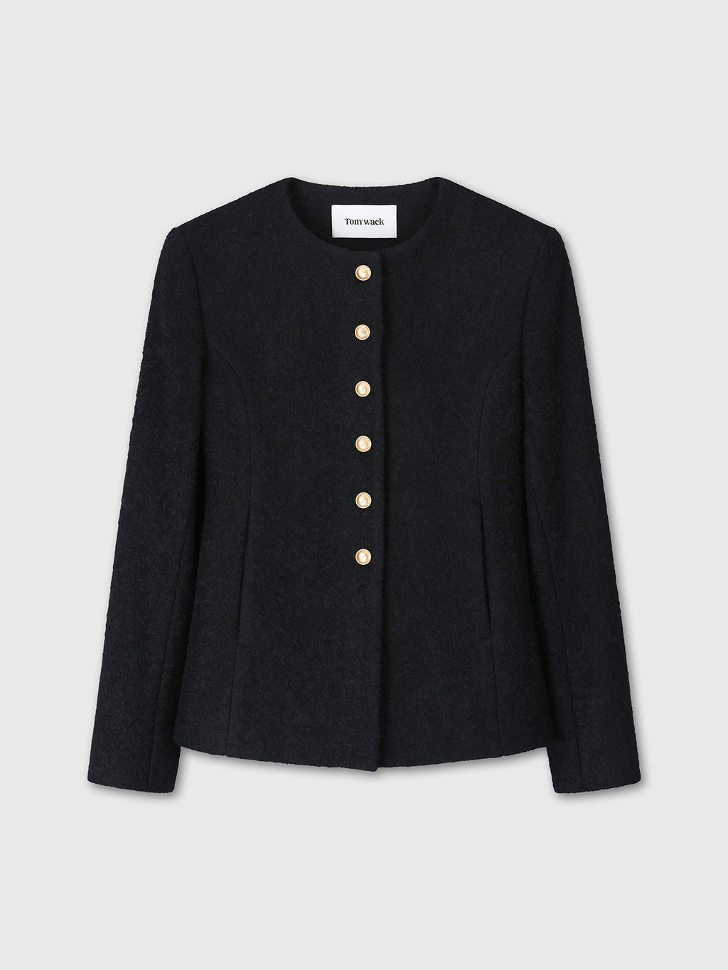 Tonywack - Wool Tweed Jacket (Black) product image 9 | TRAB K-Fashion Australia