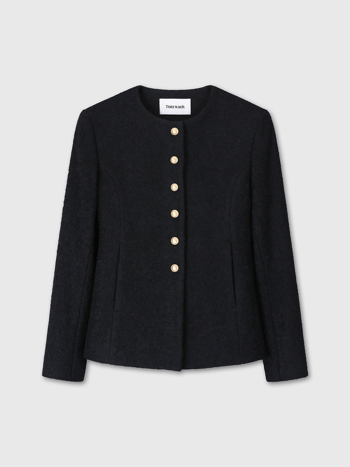 Tonywack - Wool Tweed Jacket (Black) product image 9 | TRAB K-Fashion Australia