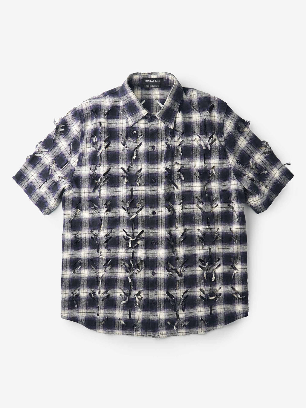 Juntae Kim - Laser-Slashed Shirts (OC9) product image 1 | TRAB K-Fashion Australia