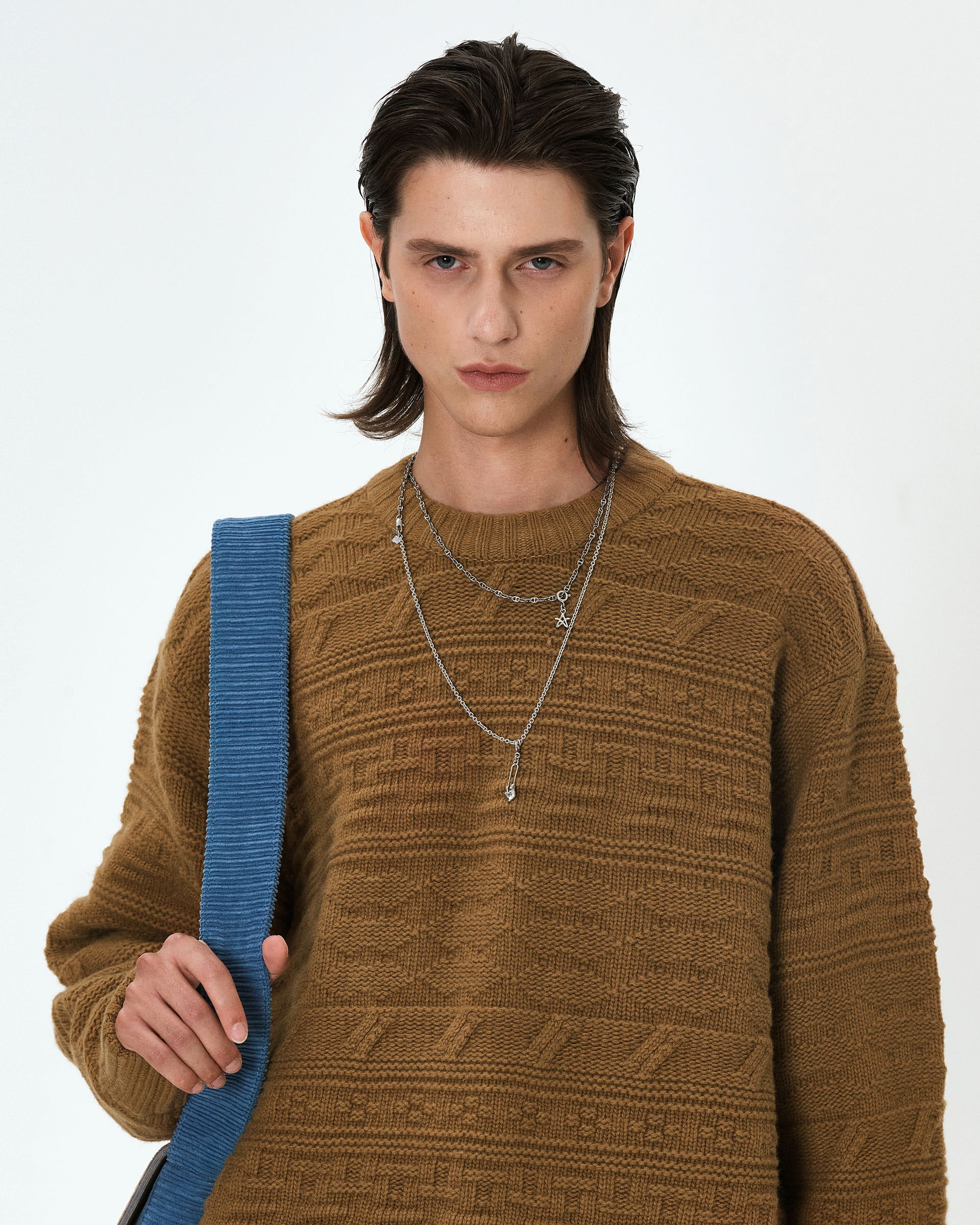 Ader Error - Seltic knit (Beige) product image 2 | TRAB K-Fashion Australia