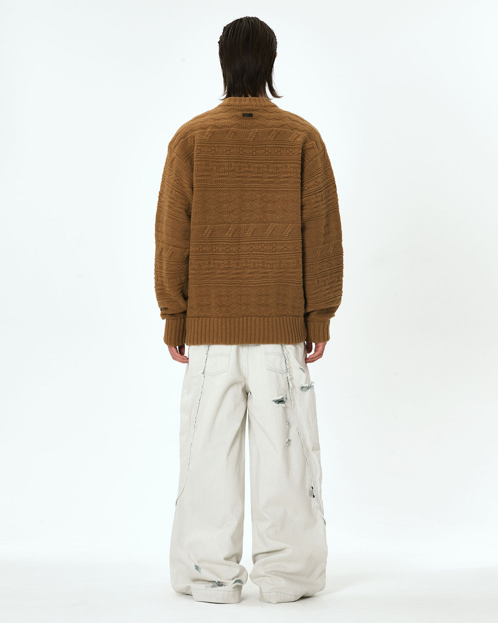 Ader Error - Seltic knit (Beige) product image 5 | TRAB K-Fashion Australia