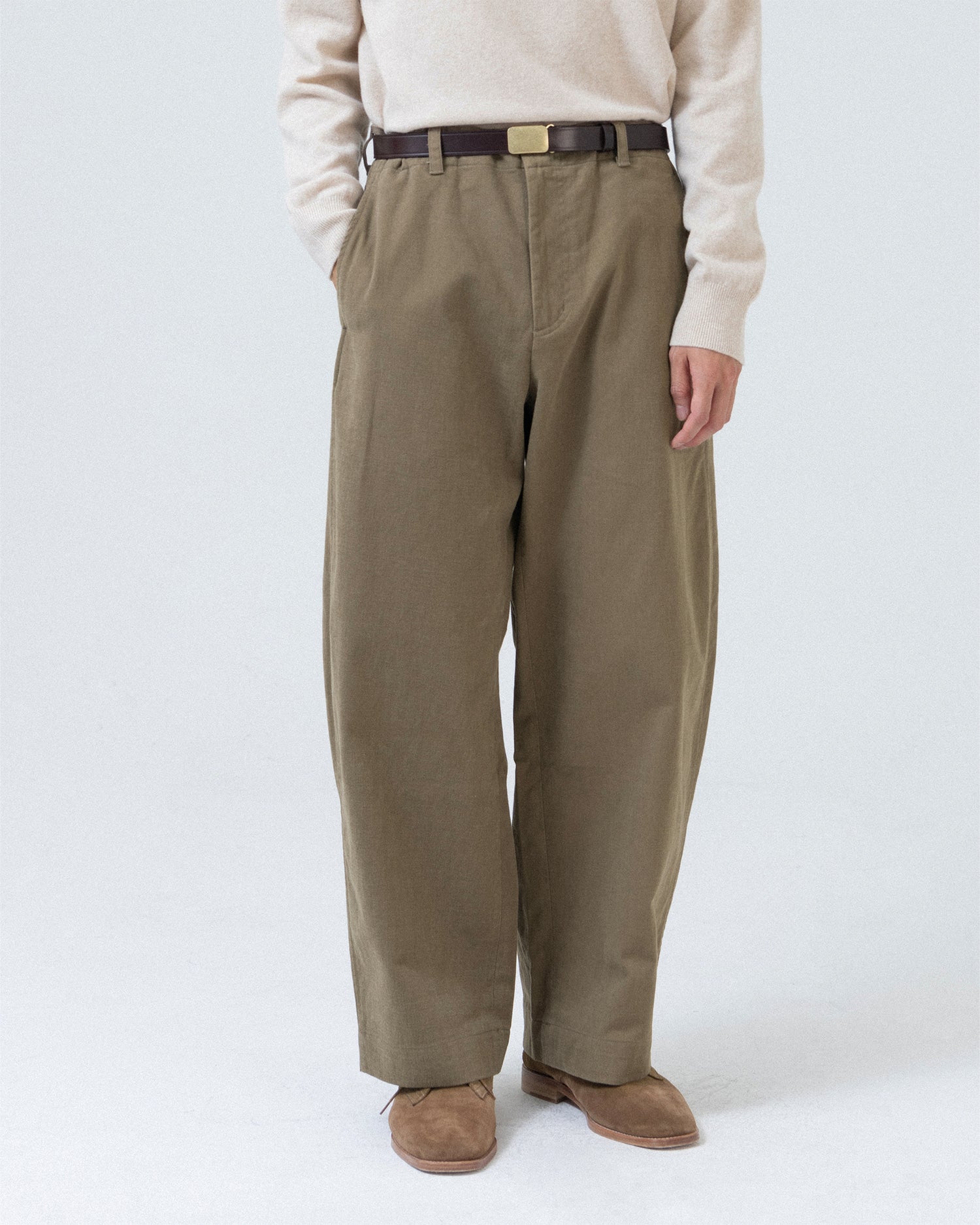 Brownyard - Washed Field Pants (Brown) product image 1 | TRAB K-Fashion Australia