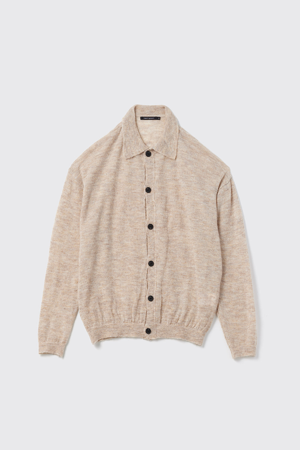 Hatchingroom - Mohair Collar Cardigan (Beige) product image 1 | TRAB K-Fashion Australia