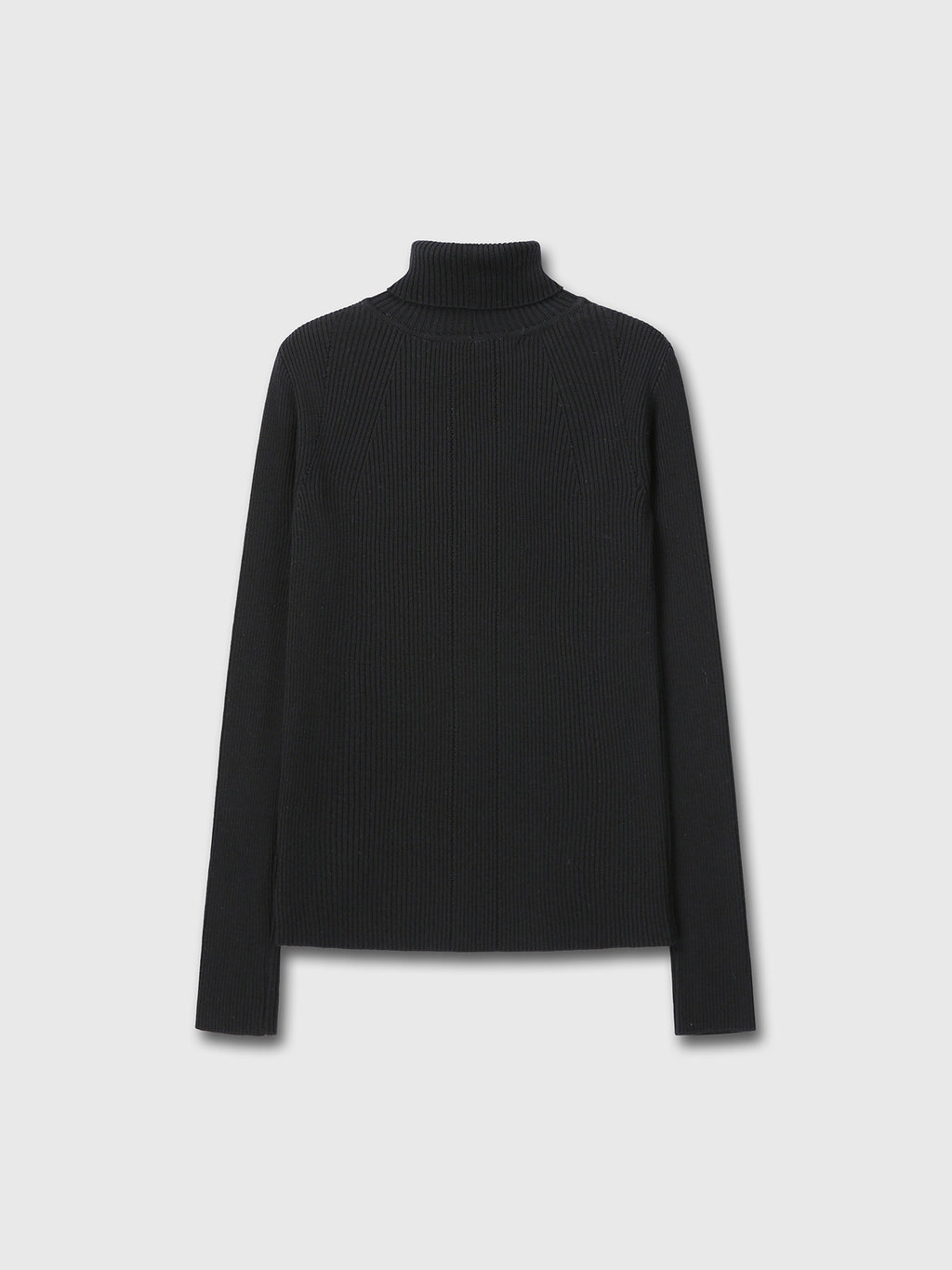 Tonywack - Slim-Fit Ribbed Turtleneck (Black) product image 9 | TRAB K-Fashion Australia