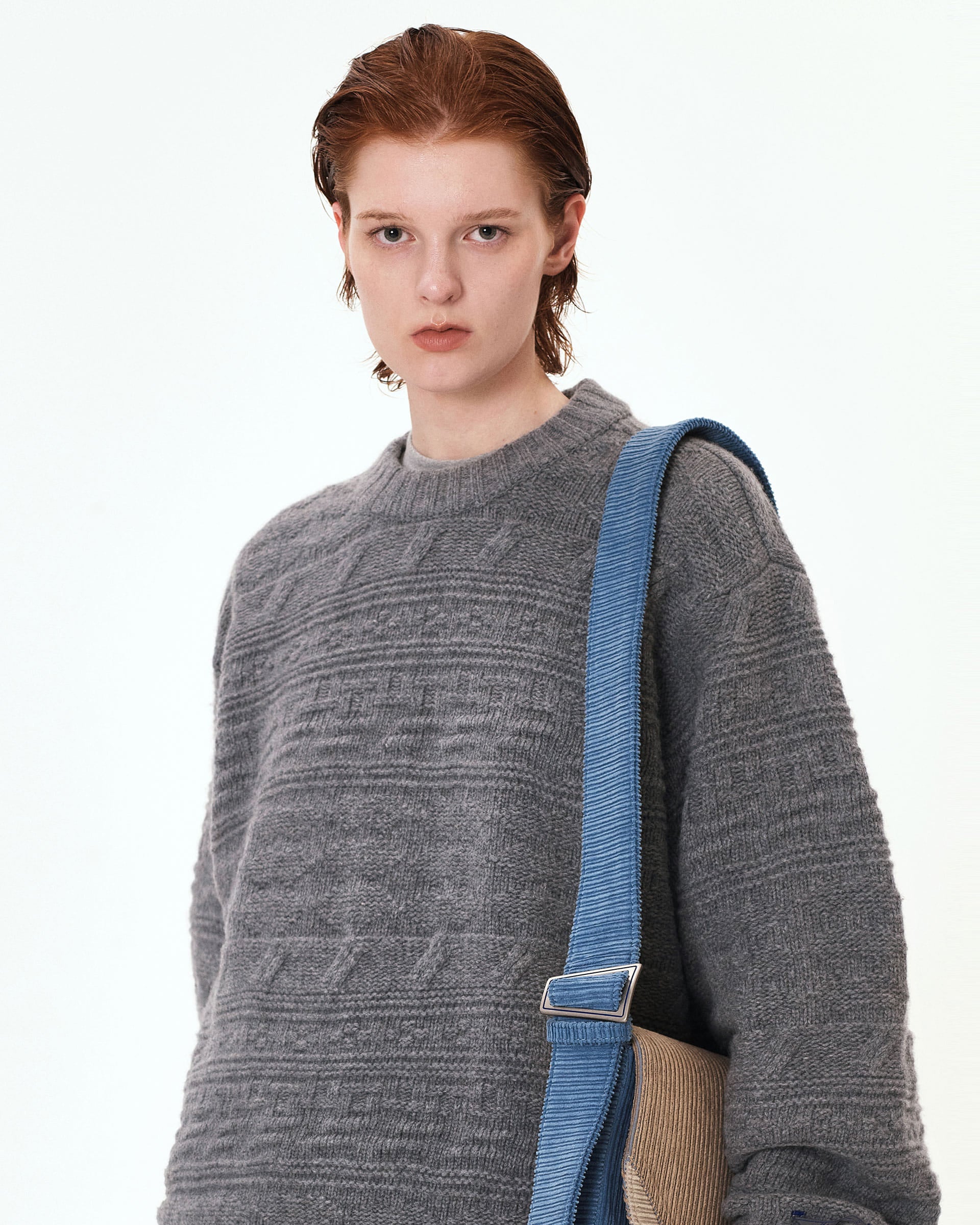 Ader Error - Seltic knit (Grey) product image 2 | TRAB K-Fashion Australia