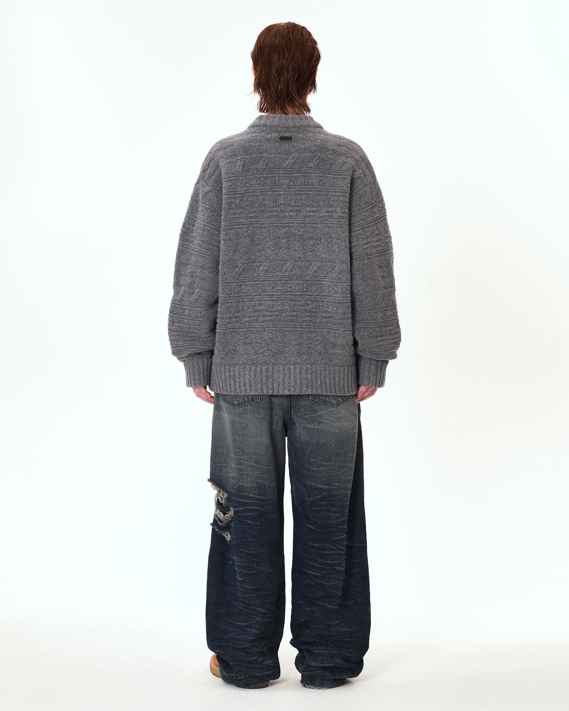 Ader Error - Seltic knit (Grey) product image 5 | TRAB K-Fashion Australia