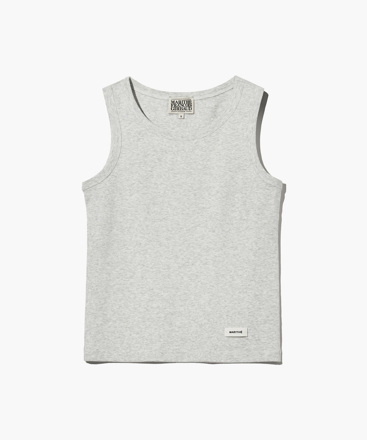 Marithe & Francois Girbaud - Basic Sleeveless (Light Heather Gray) product image 5 | TRAB K-Fashion Australia