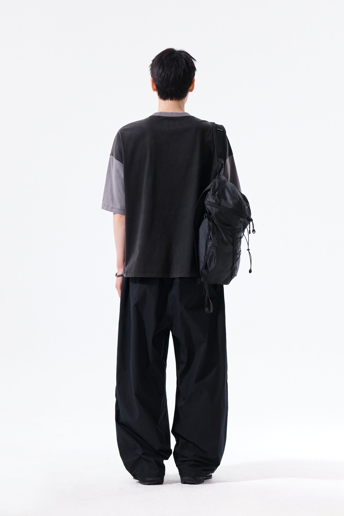 Matin Kim - Matin Punk Graffiti Top (Black) product image 7 | TRAB K-Fashion Australia