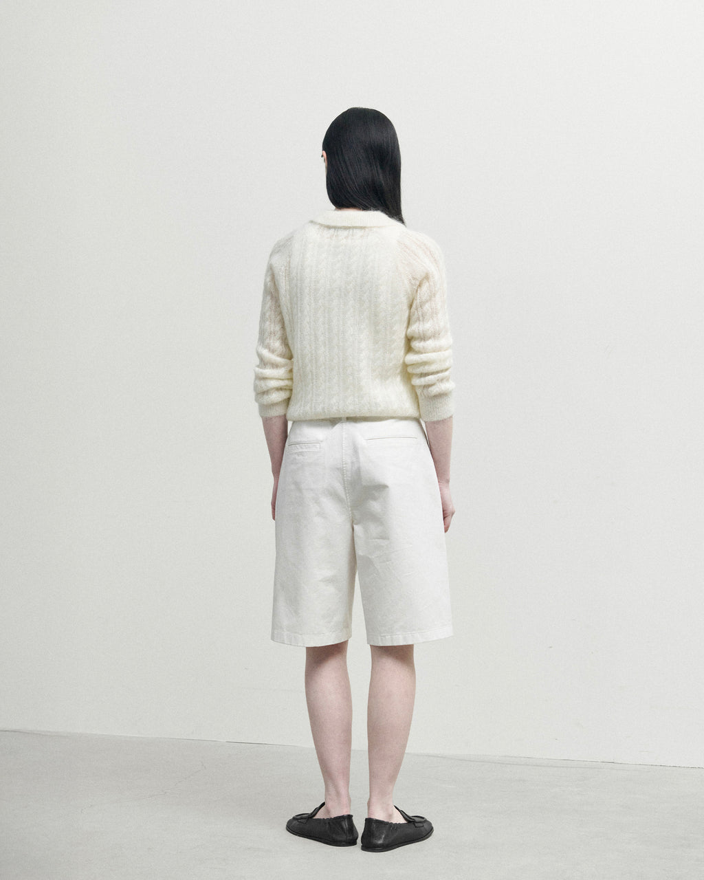 Brownyard - Cable Pique Knit (Ivory) product image 3 | TRAB K-Fashion Australia