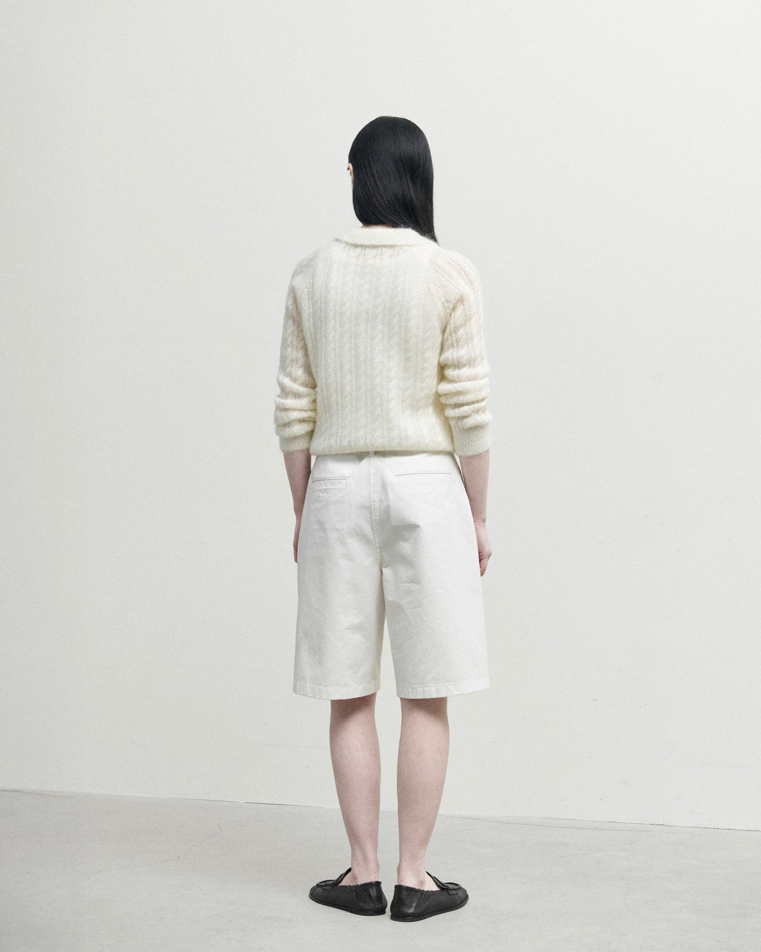 Brownyard - Cable Pique Knit (Ivory) product image 3 | TRAB K-Fashion Australia
