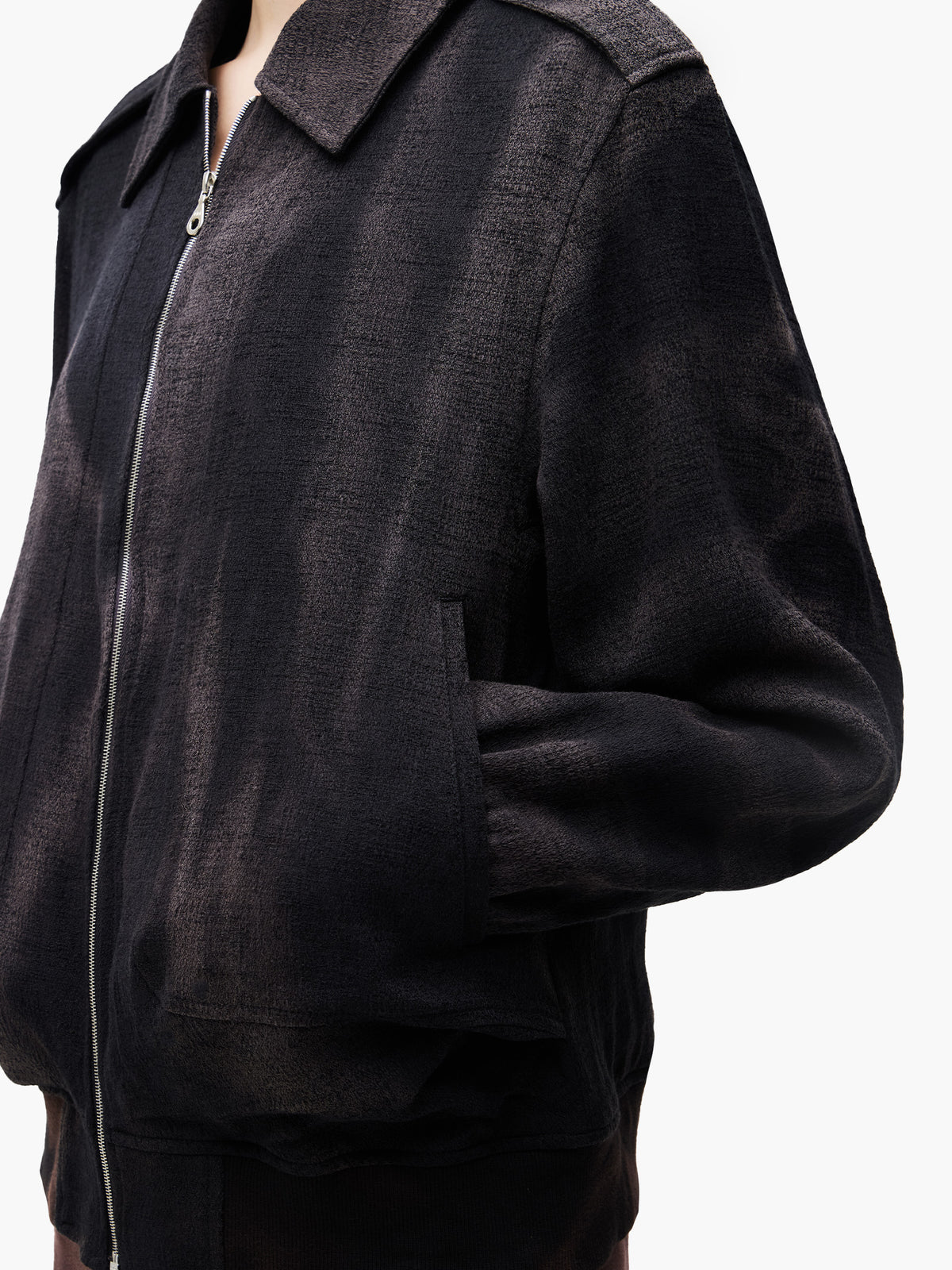 Jiyong Kim - Sun-Bleached Oversized Jacket (Black) product image 6 | TRAB K-Fashion Australia