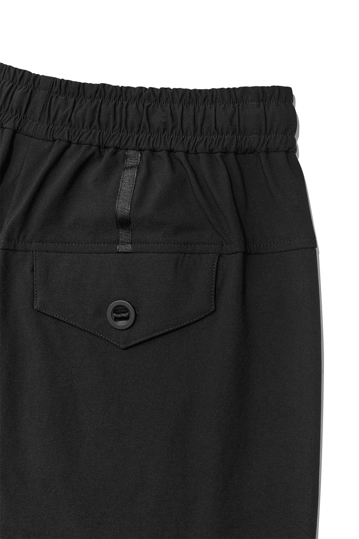 Matin Kim - Side Taping Bermuda Pants (Black) product image 5 | TRAB K-Fashion Australia