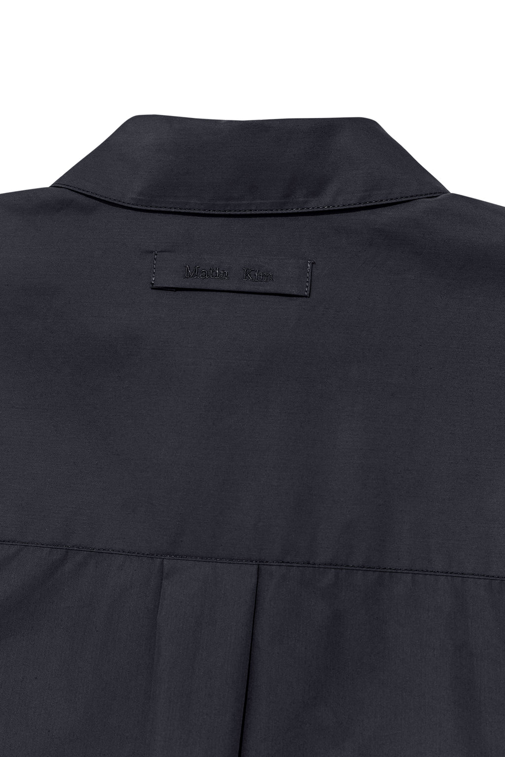 Matin Kim - Pocket Foldover Shirt (Charcoal) product image 6 | TRAB K-Fashion Australia