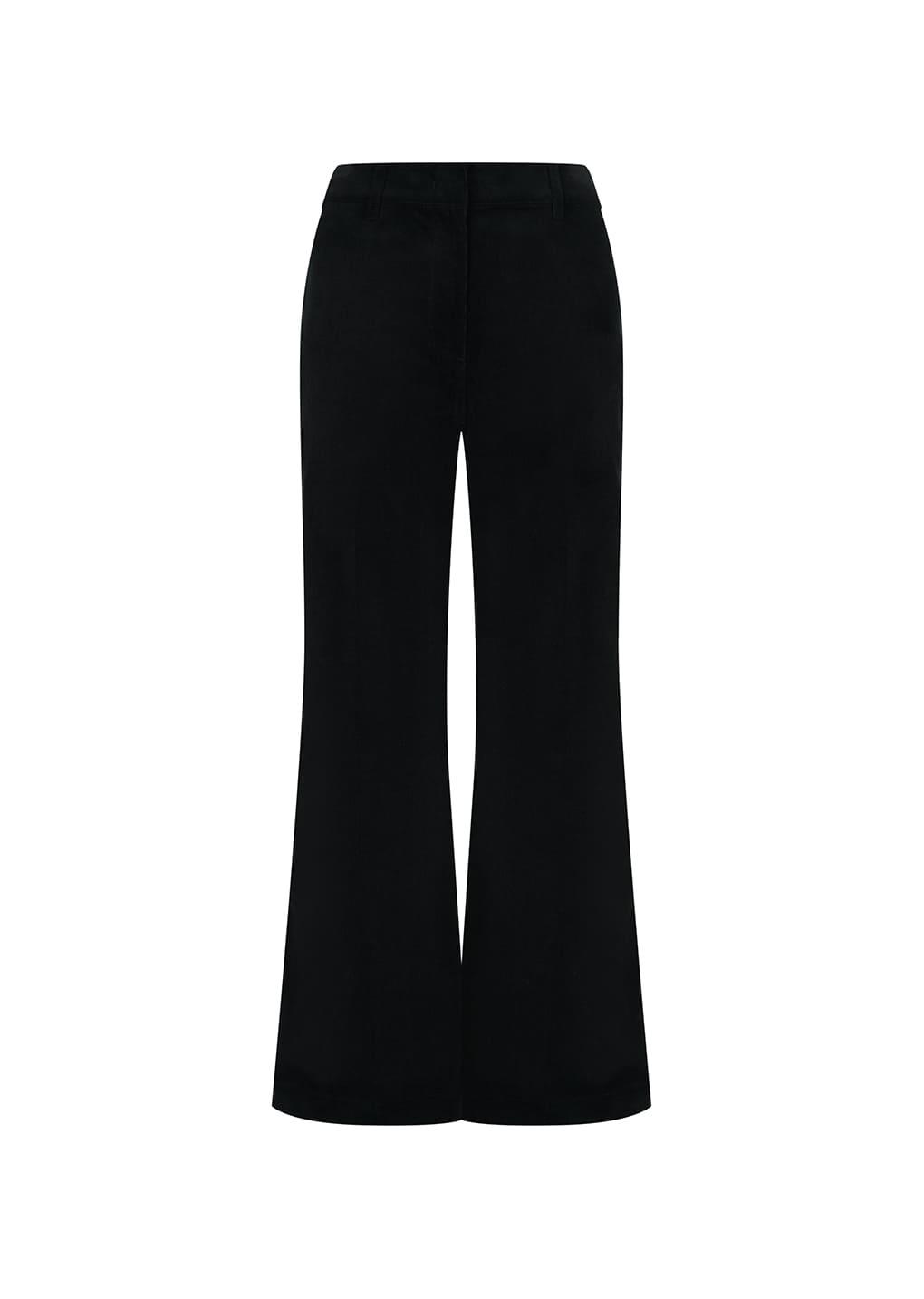 Amomento - corduroy flared pants (Black) product image 5 | TRAB K-Fashion Australia