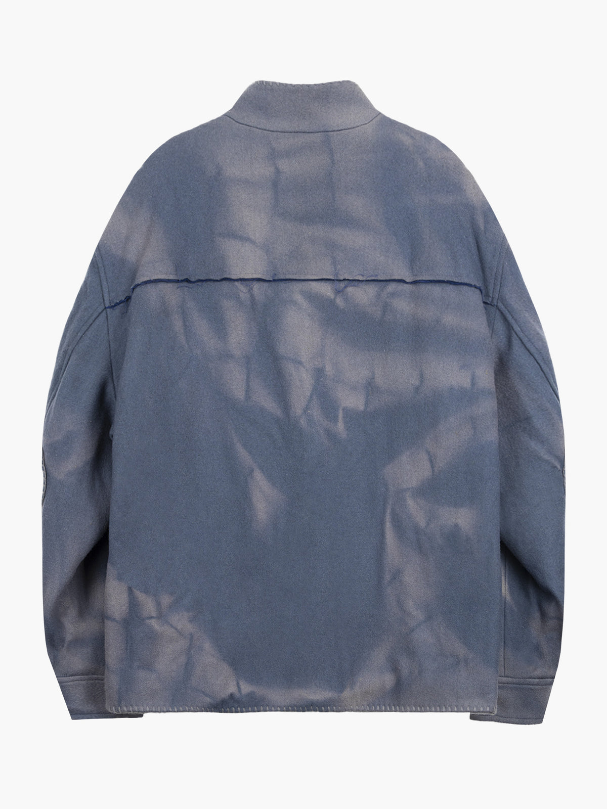 Jiyong Kim - Sun-Bleached Blanket Jacket (Blue) product image 9 | TRAB K-Fashion Australia