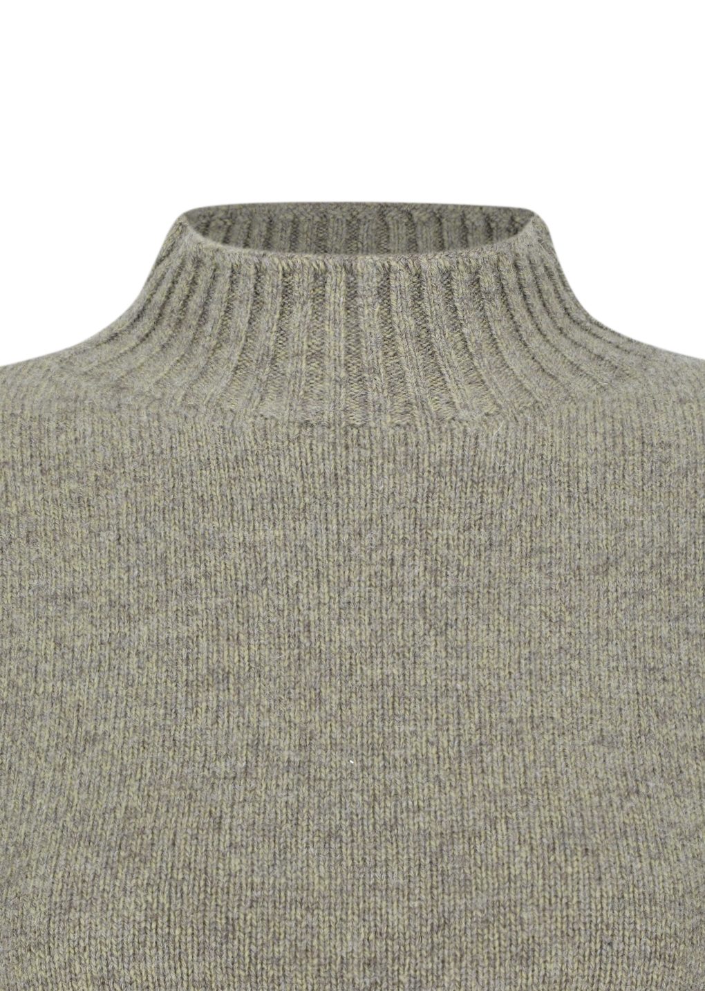 Amomento - Wool mock neck knit (Khaki) product image 7 | TRAB K-Fashion Australia