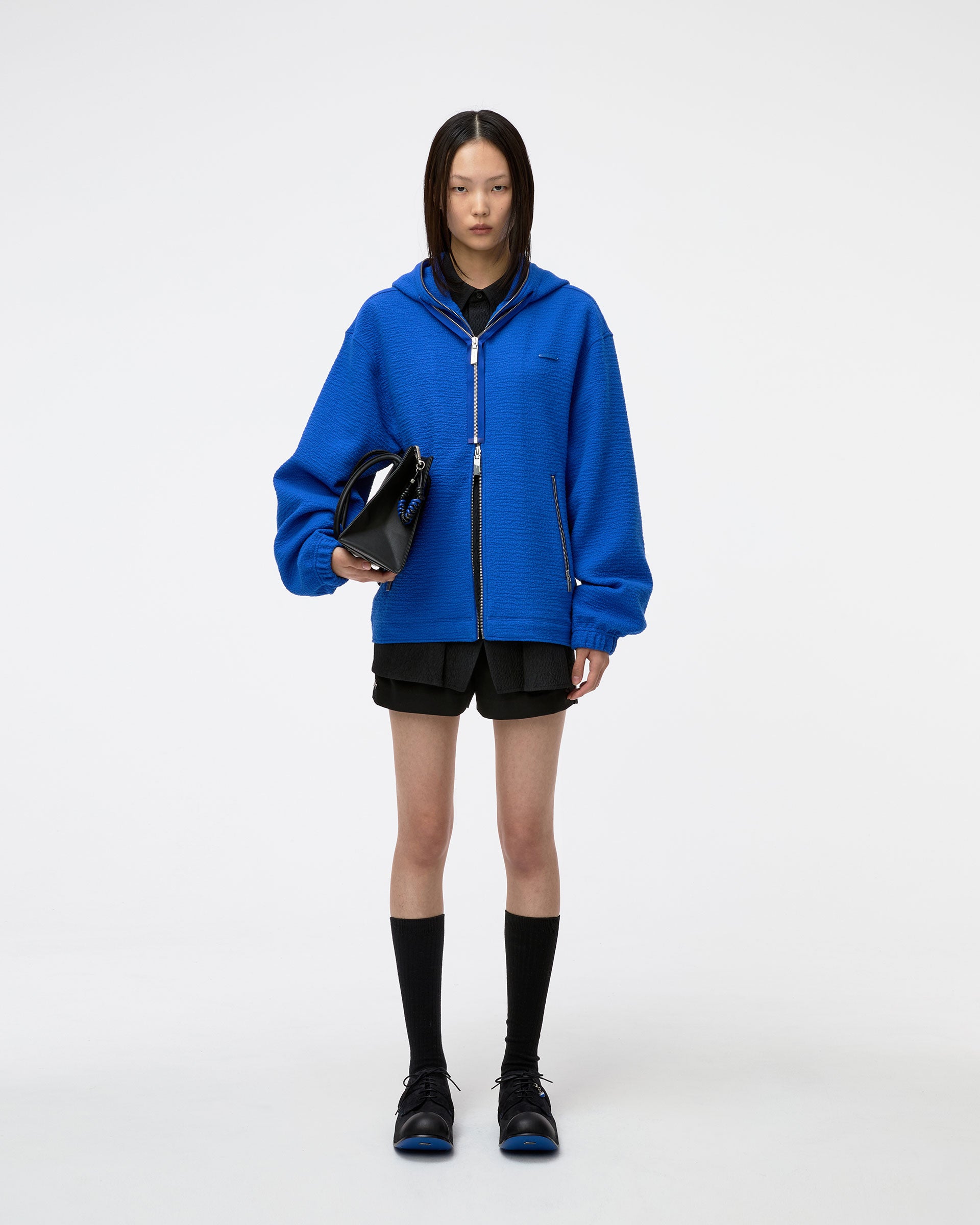 Ader Error - Realce Hoodie Zip-Up Product. 31 (Blue) product image 1 | TRAB K-Fashion Australia