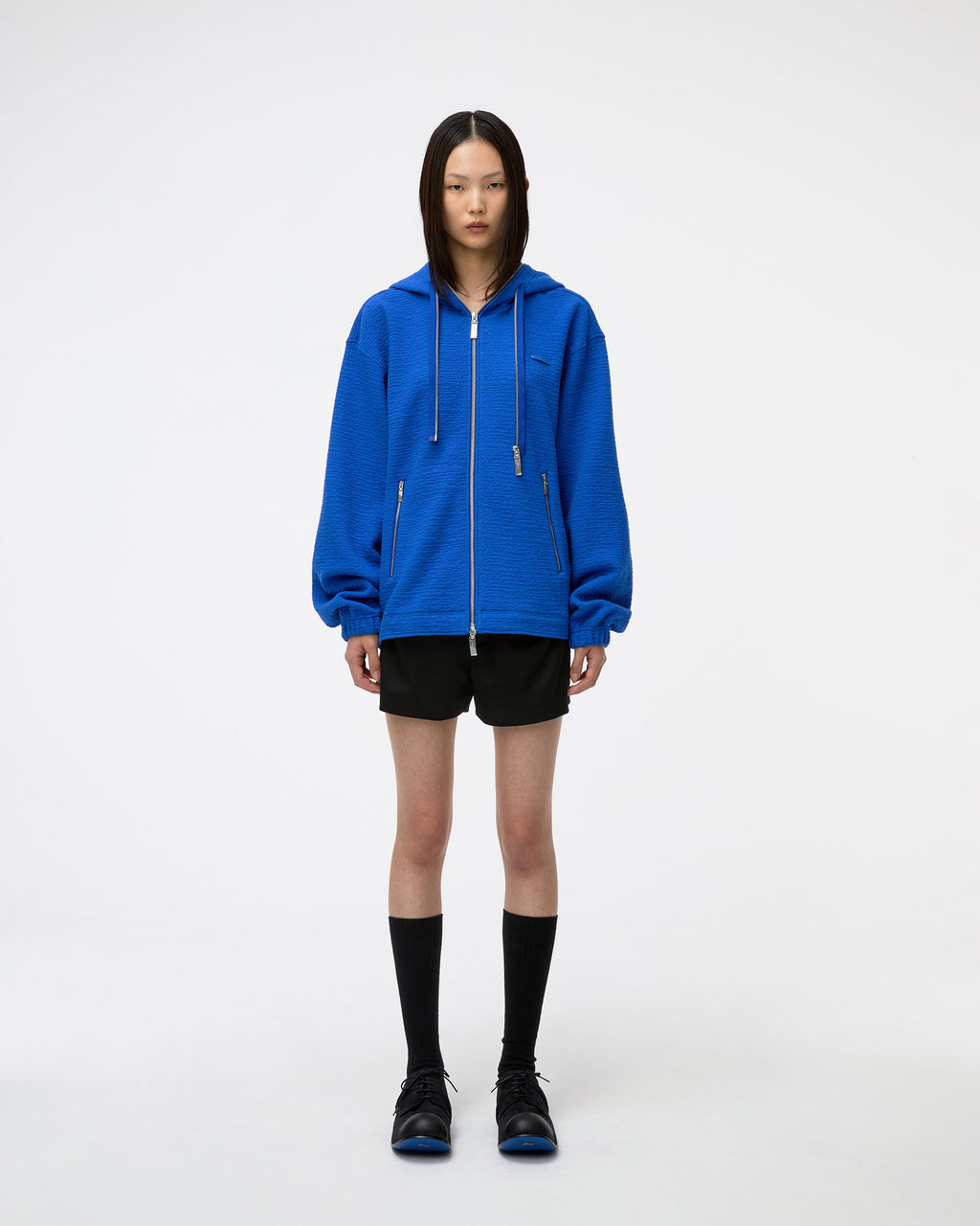 Ader Error - Realce Hoodie Zip-Up Product. 31 (Blue) product image 2 | TRAB K-Fashion Australia