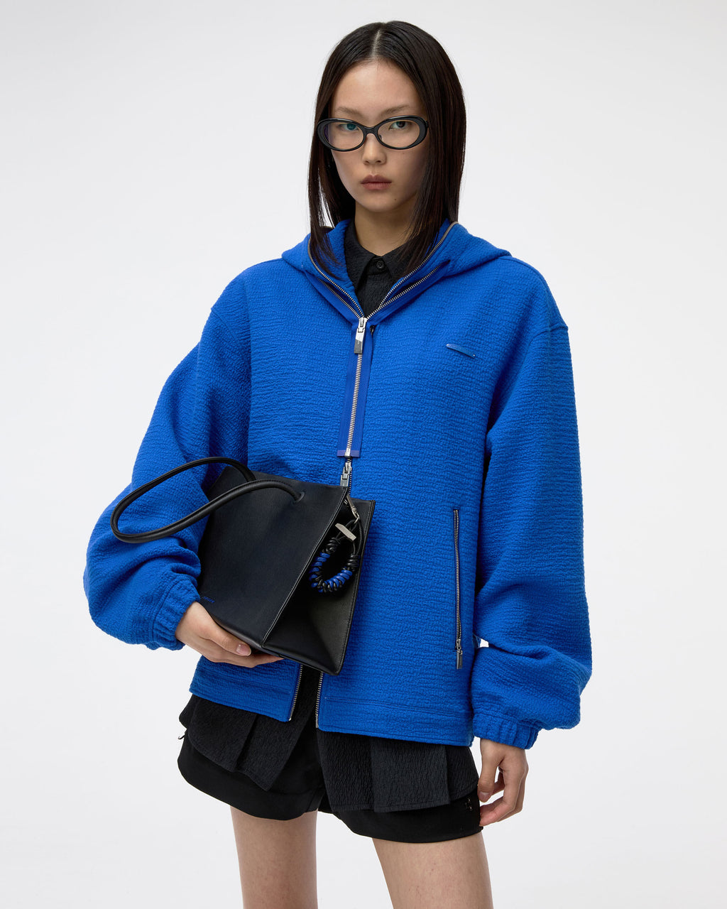 Ader Error - Realce Hoodie Zip-Up Product. 31 (Blue) product image 6 | TRAB K-Fashion Australia