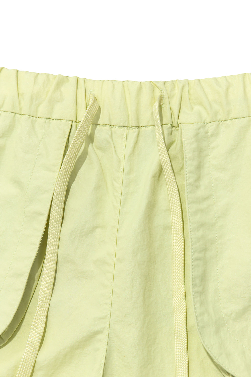 Matin Kim - Out Pocket Nylon Banding Shorts (Lime) product image 3 | TRAB K-Fashion Australia