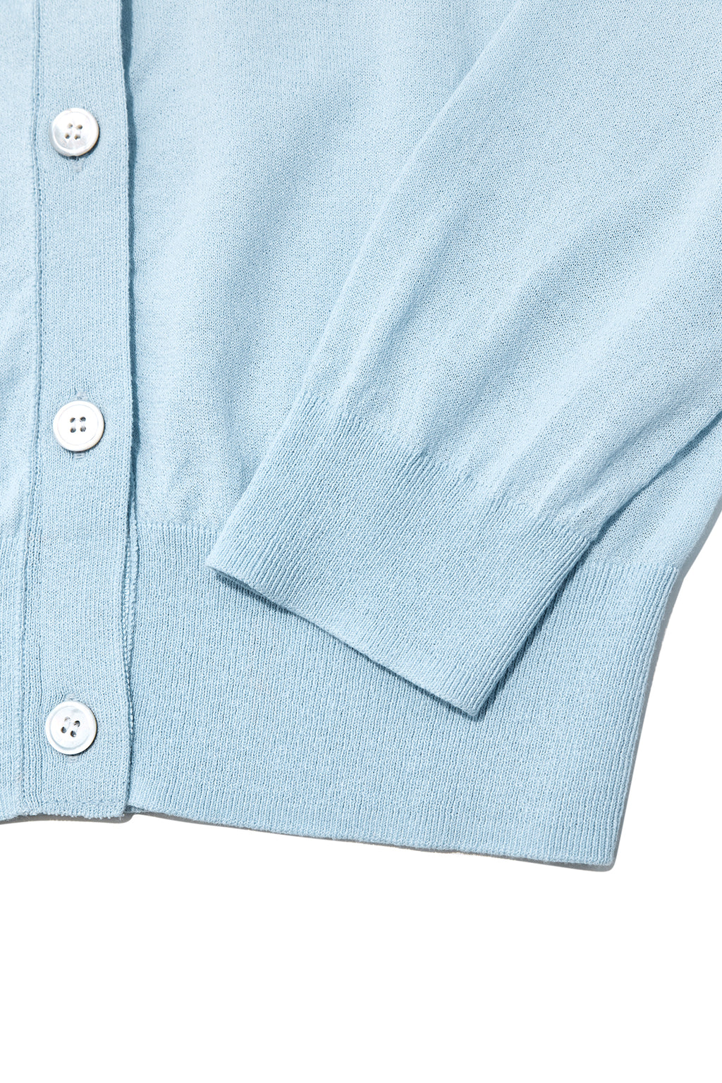Matin Kim - Back Logo See Through Cardigan (Sky) product image 3 | TRAB K-Fashion Australia