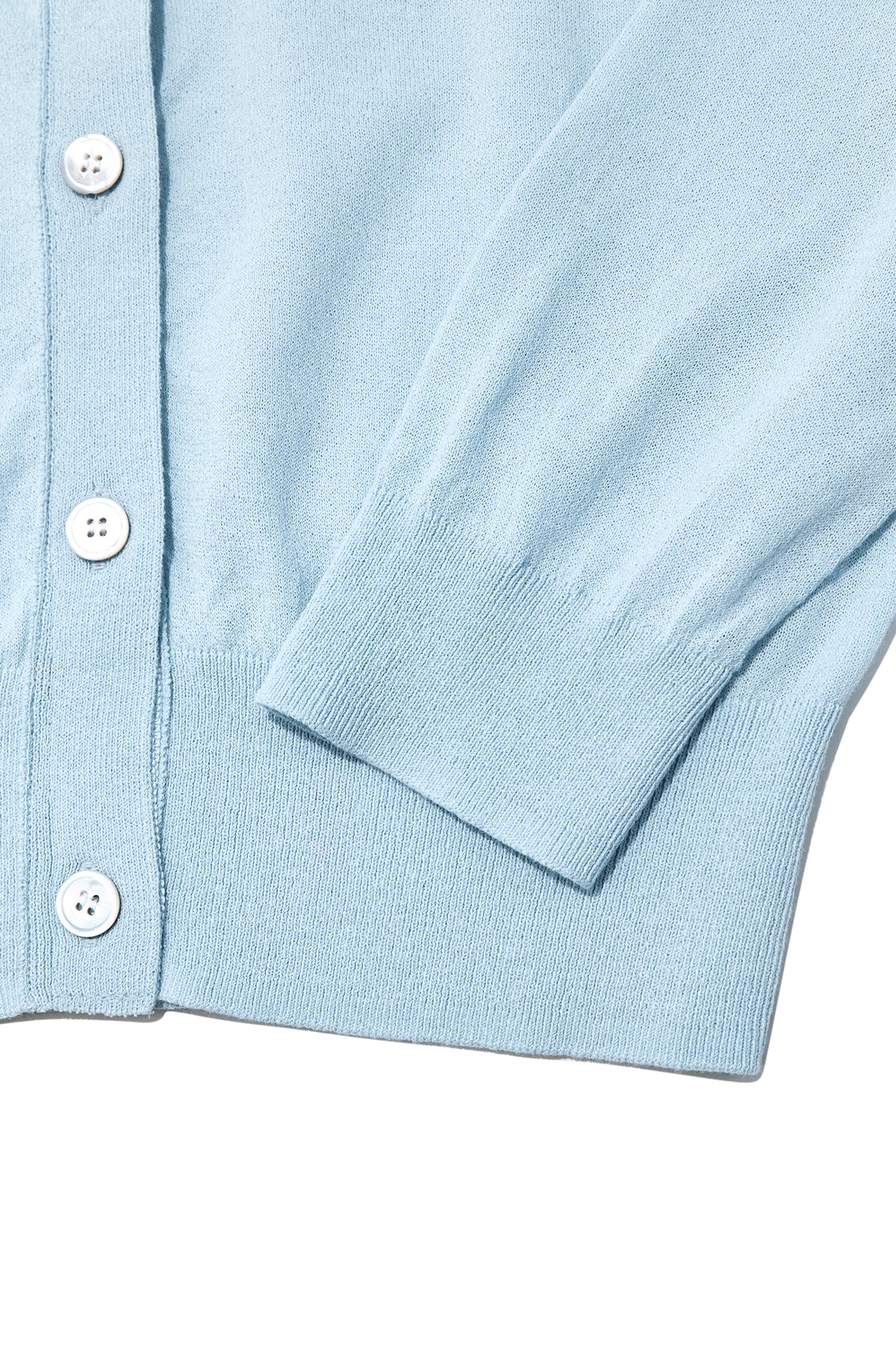 Matin Kim - Back Logo See Through Cardigan (Sky) product image 3 | TRAB K-Fashion Australia