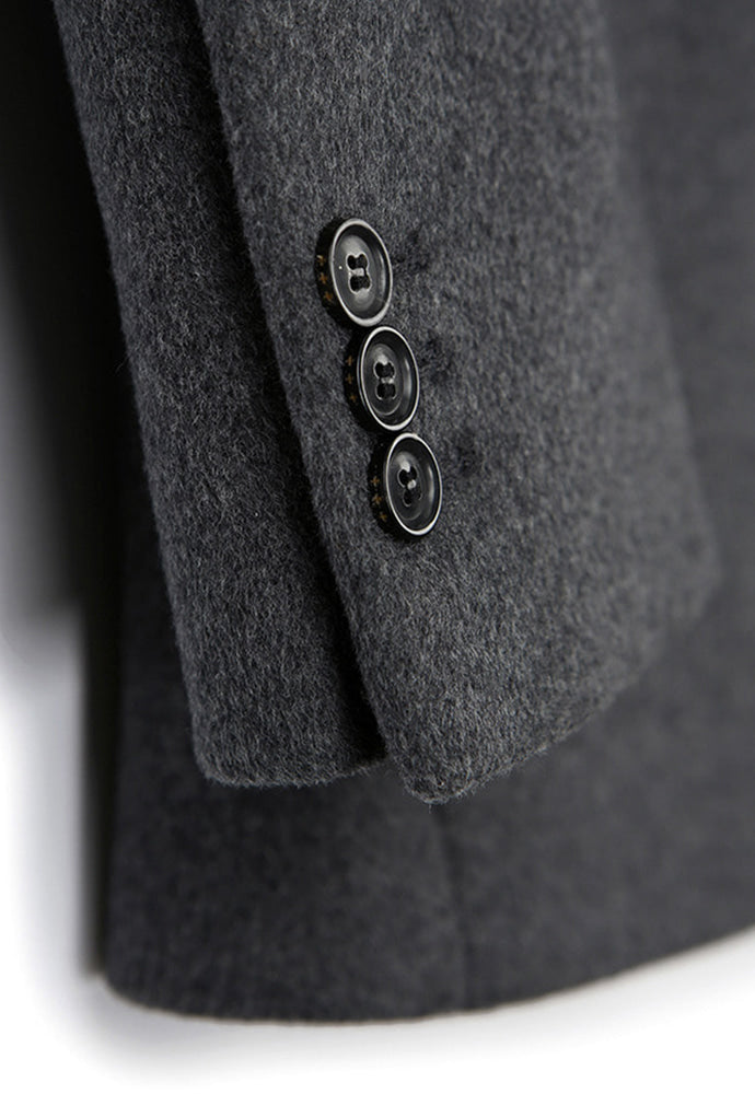 Tonywack - Rave Double Blazer (Charcoal (Cashmere Winter Fabric)) product image 10 | TRAB K-Fashion Australia
