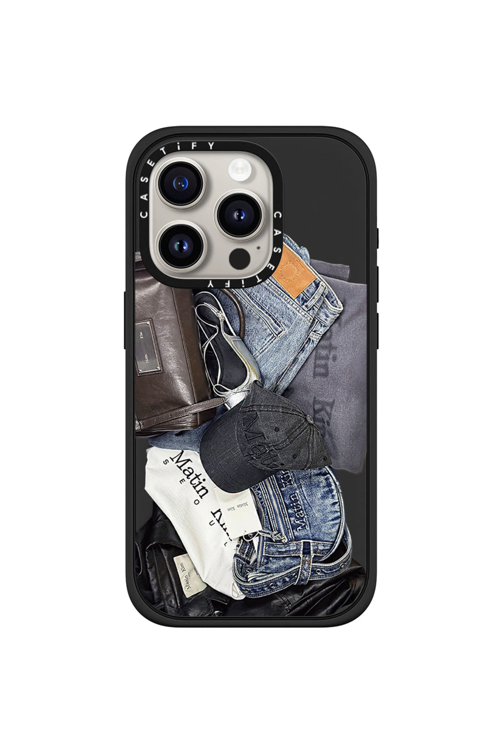 Matin Kim - Matin Kim X Casetify Unboxing Case (Black) product image 3 | TRAB K-Fashion Australia