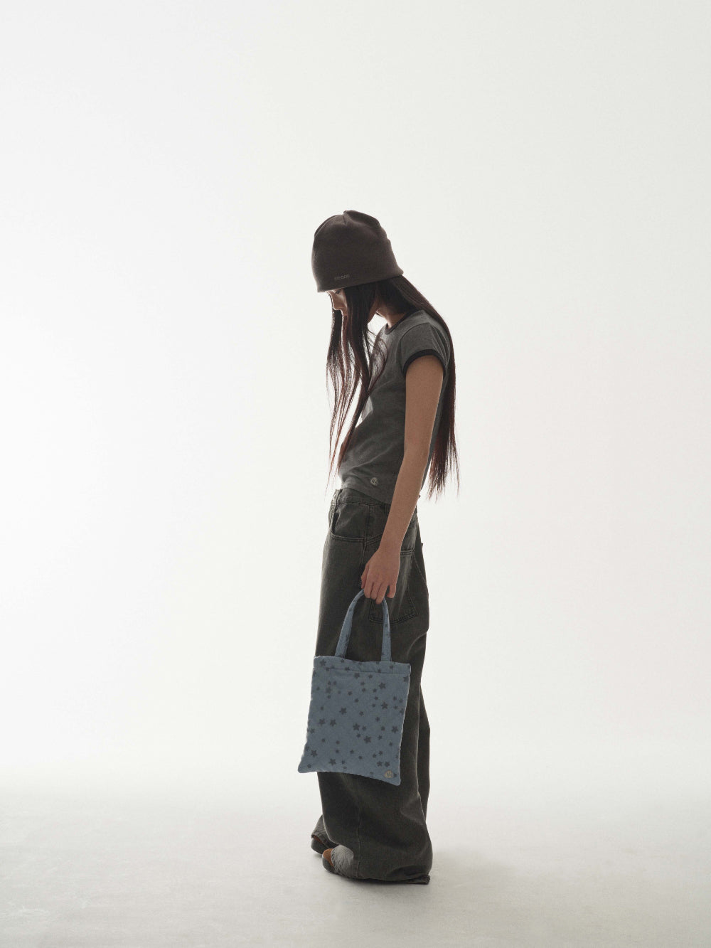 Coyseio - W Stitch Denim Pants (Black) product image 2 | TRAB K-Fashion Australia